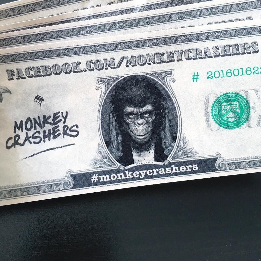 Monkey Crashers, Paris