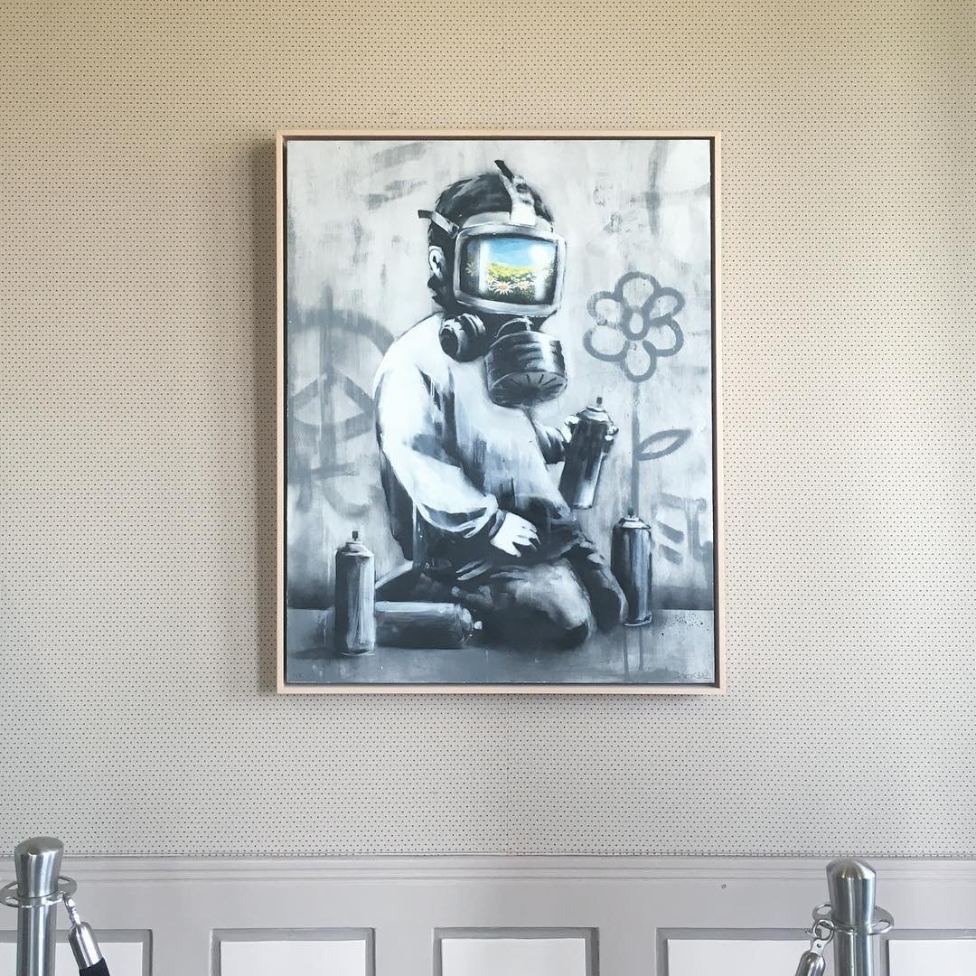 Banksy au Moco Museum, Amsterdam