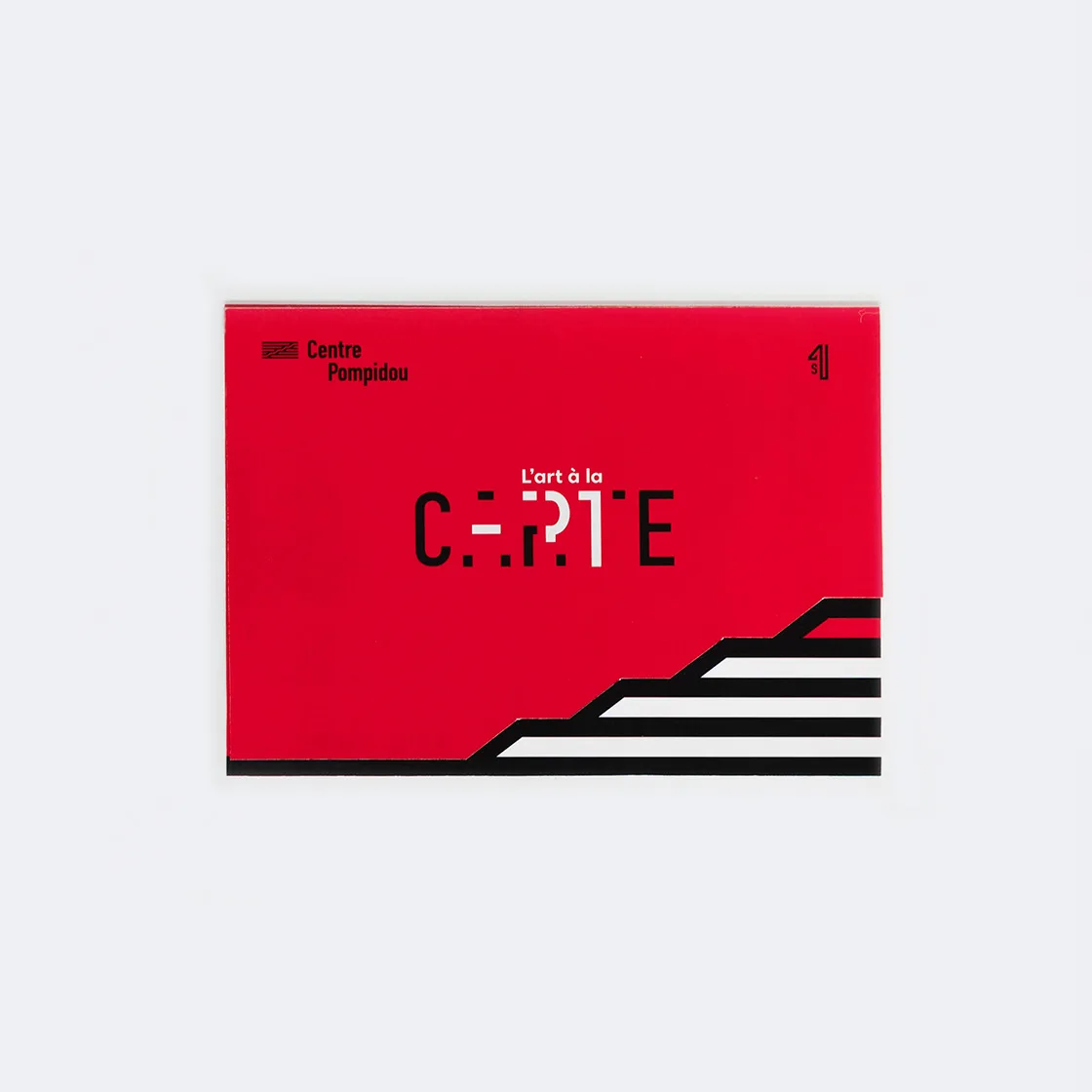 Centre Pompidou, pochette de la carte d’abonnement