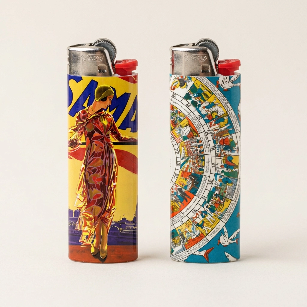 Samaritaine, briquets aux affiches d’archives