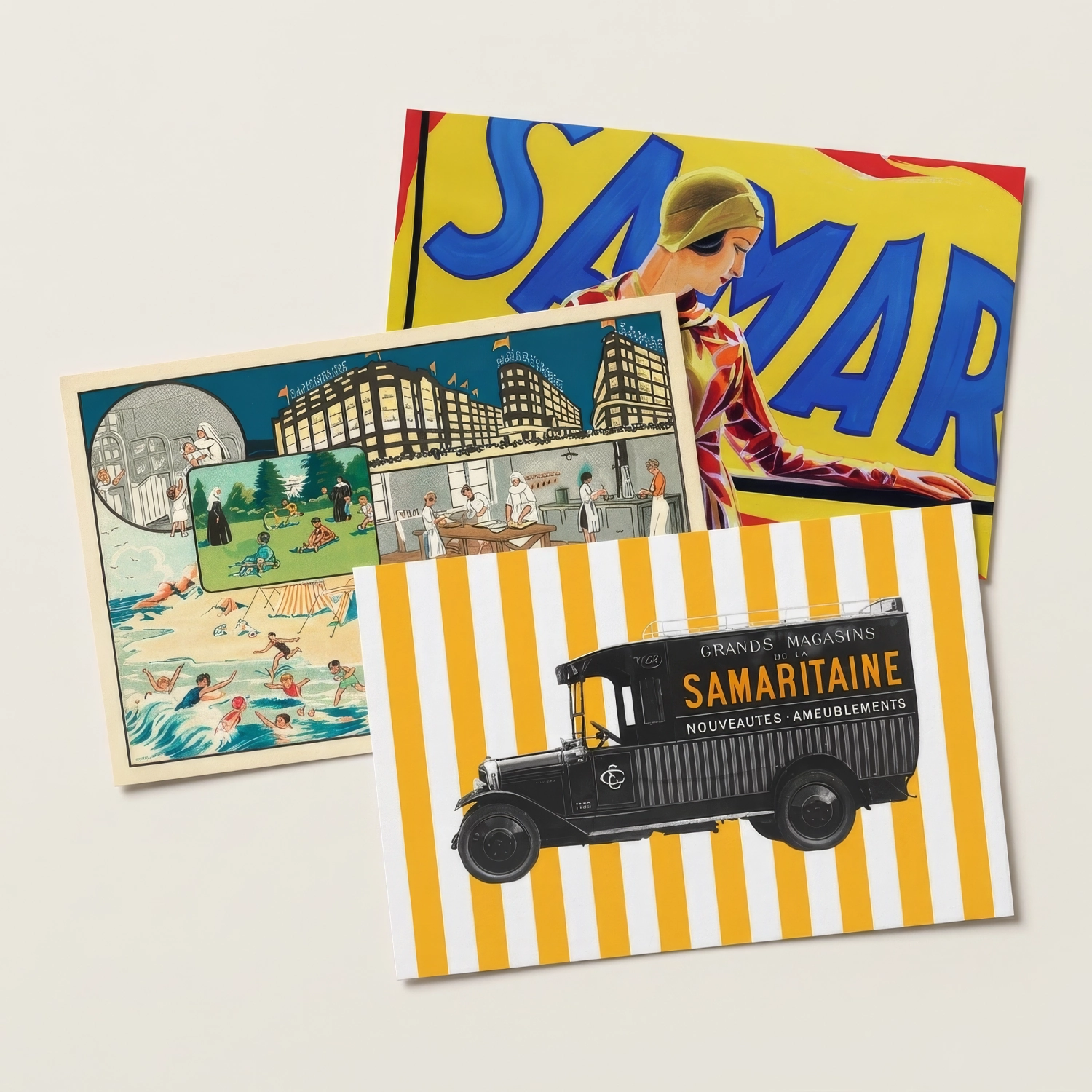 Samaritaine, cartes postales