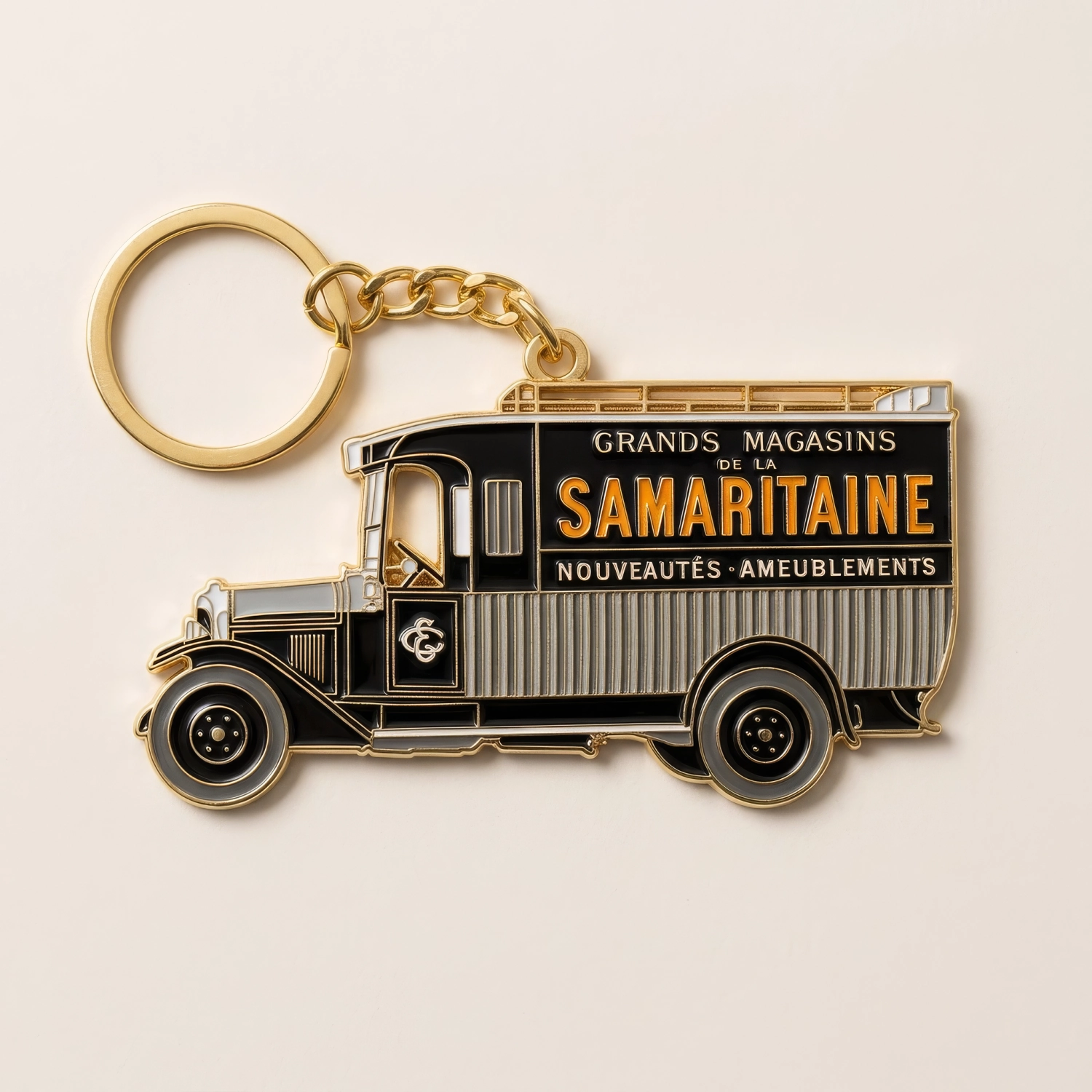 Samaritaine, porte-clés camion de livraison